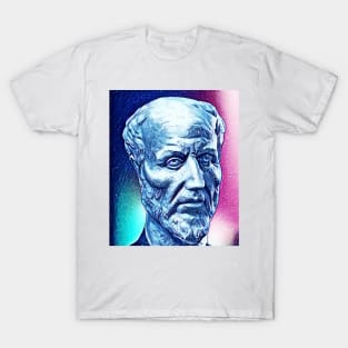 Plotinus Snow Portrait | Plotinus Artwork 13 T-Shirt